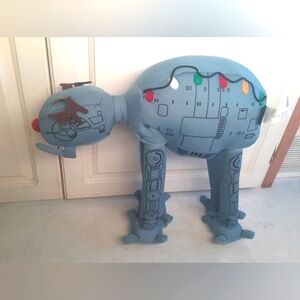Star Wars AT AT Walker Reindeer Christmas Door Greeter 15 in Plush